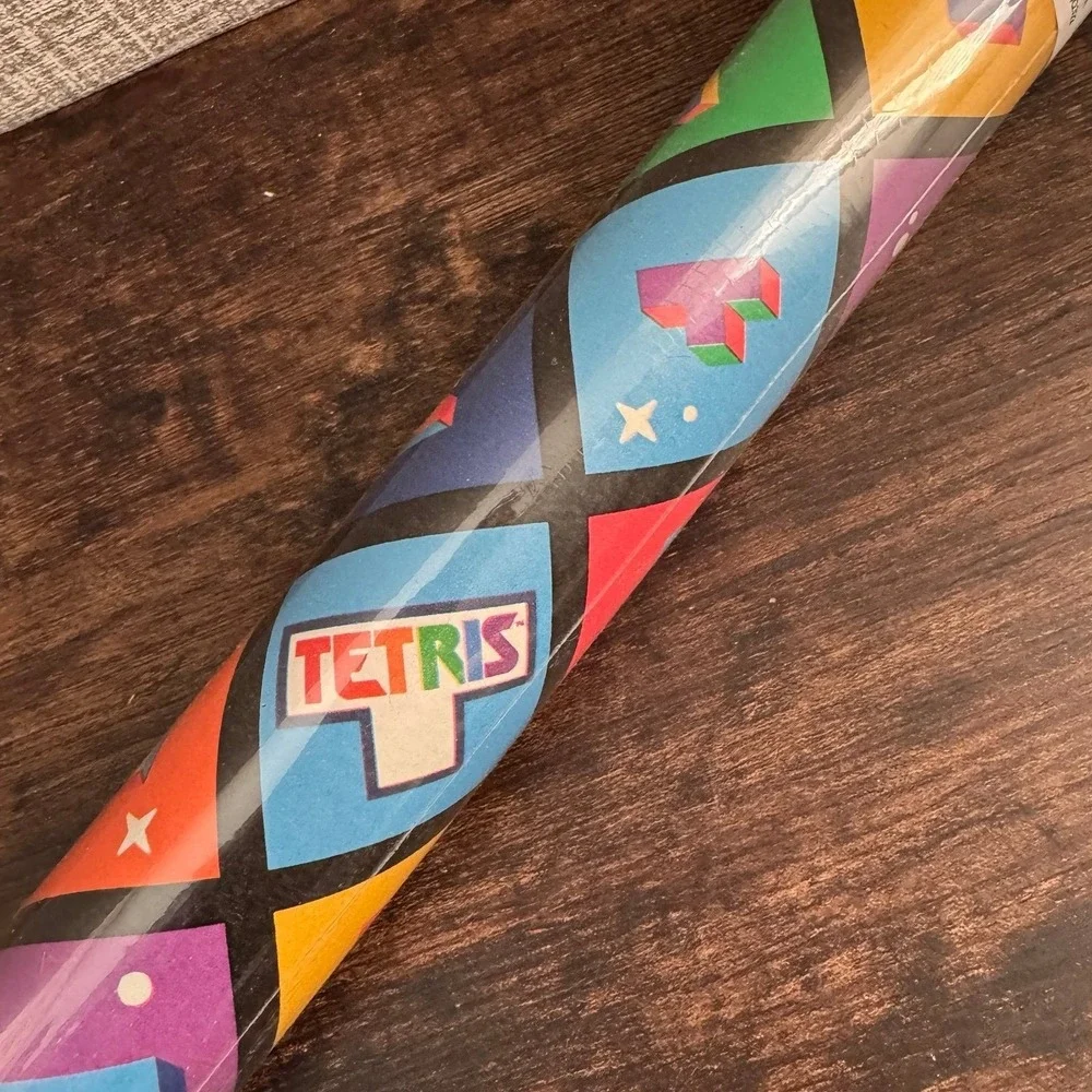 NEW 1 Roll Retro Gamer TETRIS Gift Wrap (70 sq. ft.)